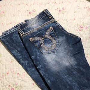 Big Star Jenac Distressed Skinny Jean 27R